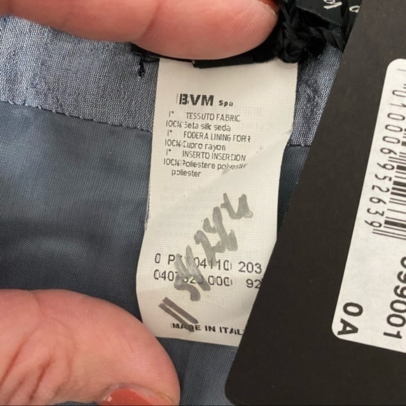 Les Copains Silk Sheath Skirt Made in Italy - Picture 7 of 9